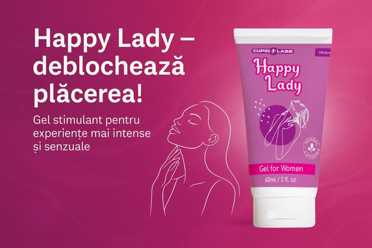Happy Lady Product Banner