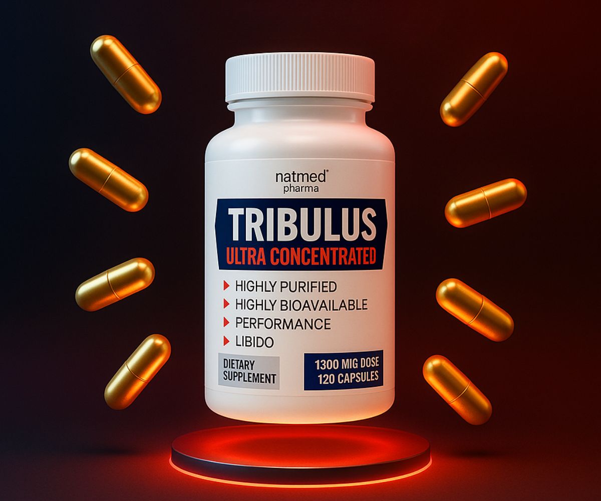 Tribulus Ultra‑Concentrated – 1300 mg, 120 capsules